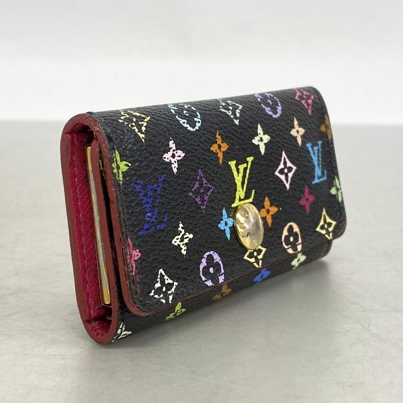 Louis Vuitton Key Case Monogram Multicolor Multicles 4 M93732 Grenade Women's