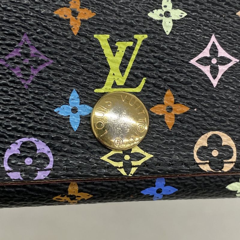 Louis Vuitton Key Case Monogram Multicolor Multicles 4 M93732 Grenade Women's