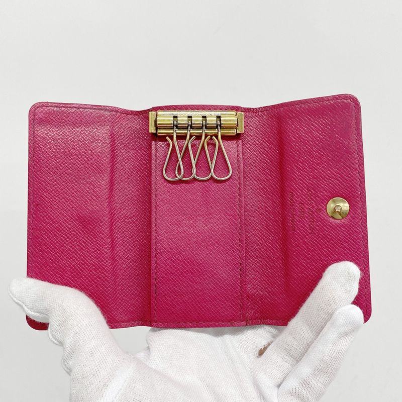 Louis Vuitton Key Case Monogram Multicolor Multicles 4 M93732 Grenade Women's