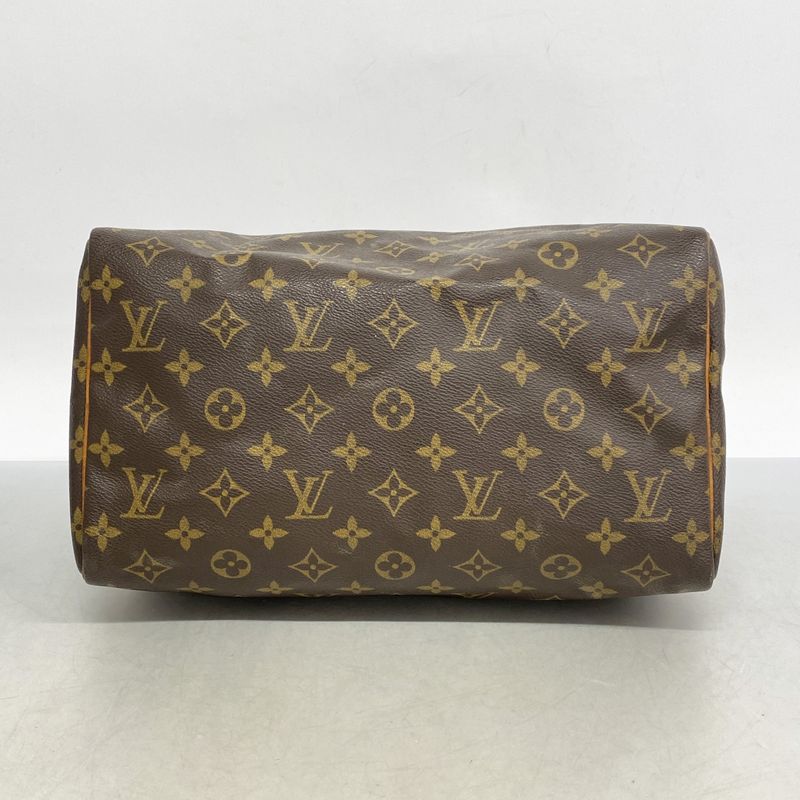 Louis Vuitton Handbag Monogram Speedy 30 M41108 Brown Ladies