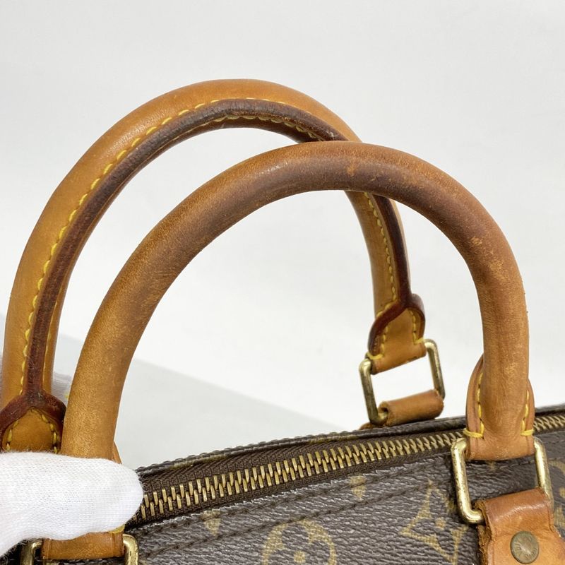 Louis Vuitton Handbag Monogram Speedy 30 M41108 Brown Ladies