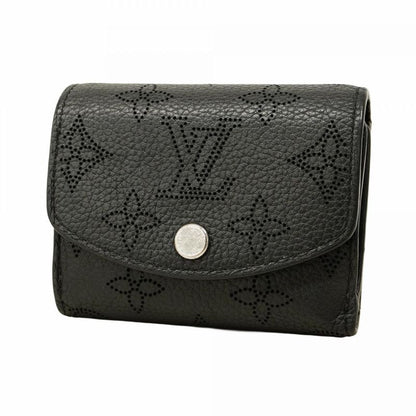Louis Vuitton Mahina Portefeuille Iris XS M67498 Noir Black Women
