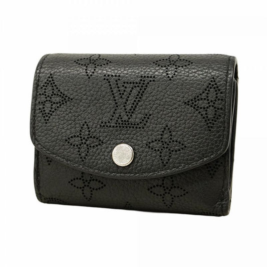 Louis Vuitton Mahina Portefeuille Iris XS M67498 Noir Black Women