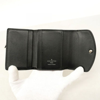 Louis Vuitton Mahina Portefeuille Iris XS M67498 Noir Black Women