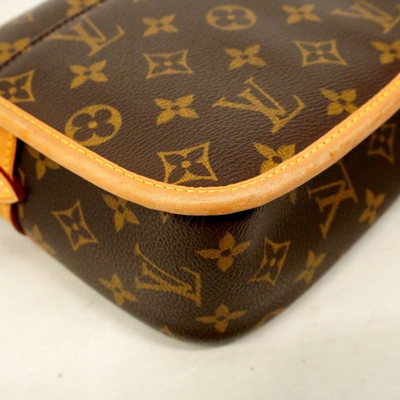 Louis Vuitton Shoulder Bag Monogram Sologne M42250 Brown Ladies