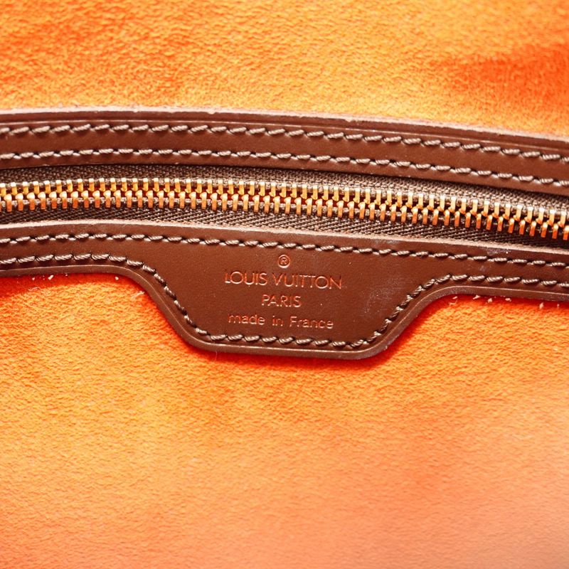 Louis Vuitton Shoulder Bag Damier Looping GM N51144 Ebène SPO Ladies