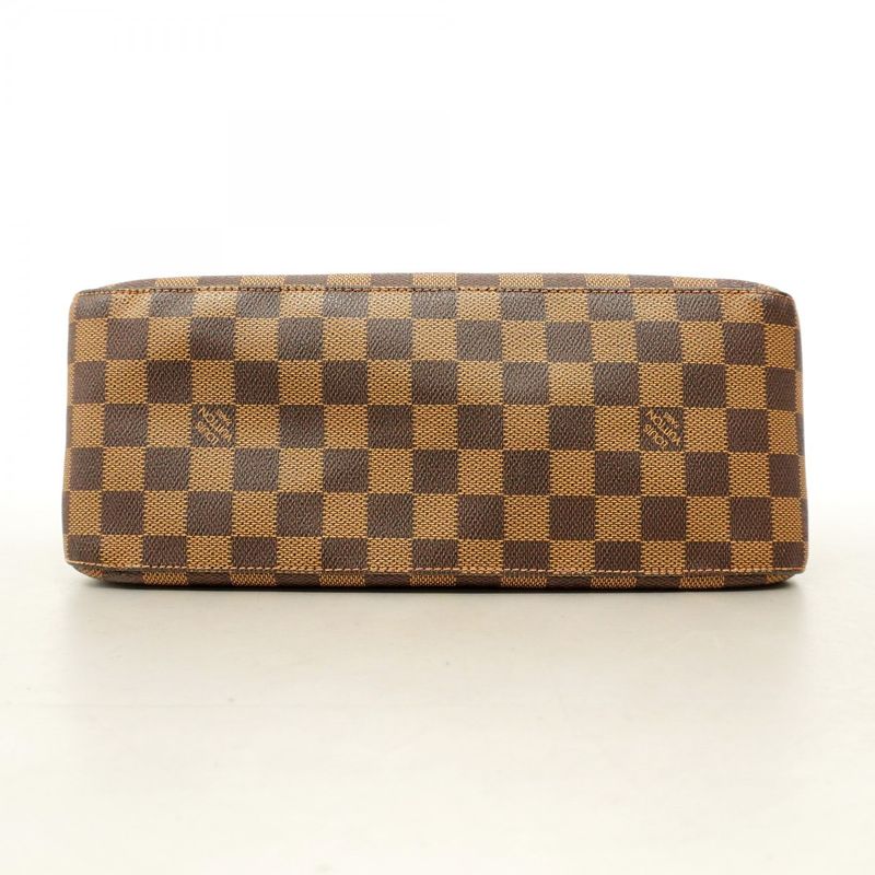 Louis Vuitton Shoulder Bag Damier Looping GM N51144 Ebène SPO Ladies