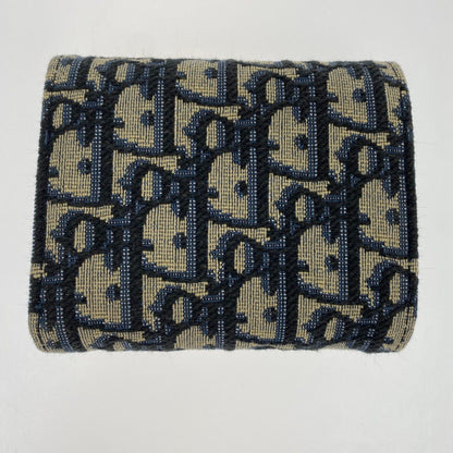 Christian Dior Christian Dior Trifold Wallet S5912ctzq M928 Blue