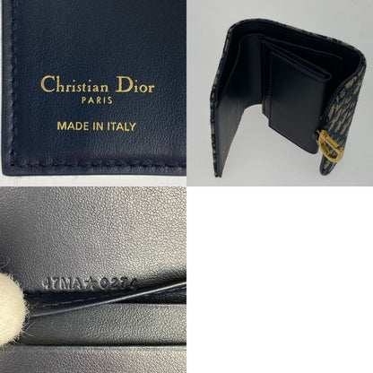 Christian Dior Christian Dior Trifold Wallet S5912ctzq M928 Blue
