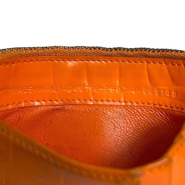 Balenciaga Coin Case Neoclassic Orange 640110 Coin Purse