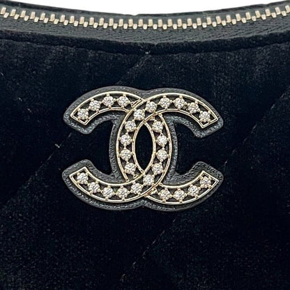 Chanel Shoulder Bag Half Moon Chain Bag Black 2024