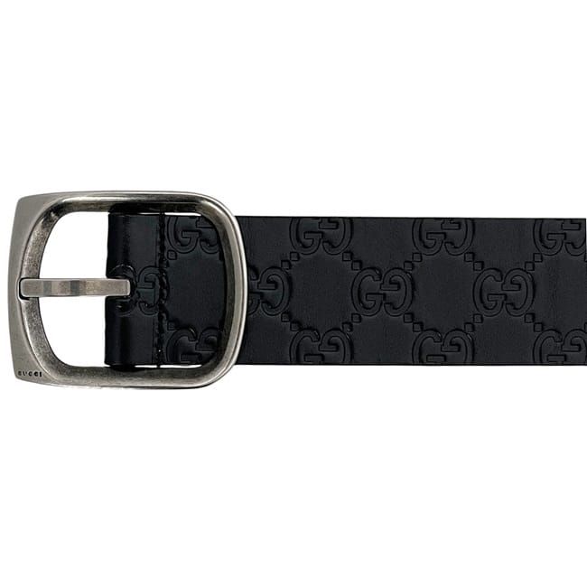 Gucci Belt Black Cima 211362 479610 90 36 Excellent Condition