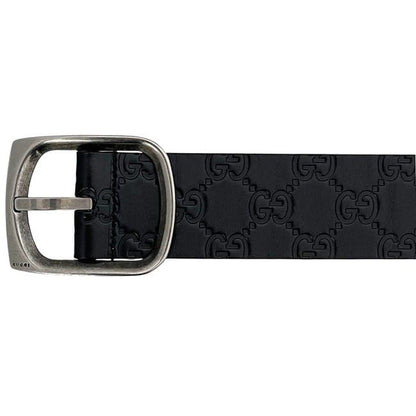 Gucci Belt Black Cima 211362 479610 90 36 Excellent Condition