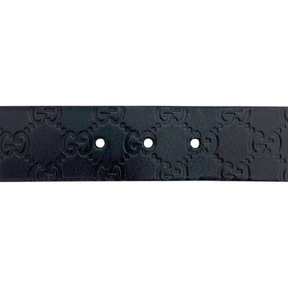 Gucci Belt Black Cima 211362 479610 90 36 Excellent Condition