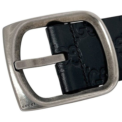 Gucci Belt Black Cima 211362 479610 90 36 Excellent Condition