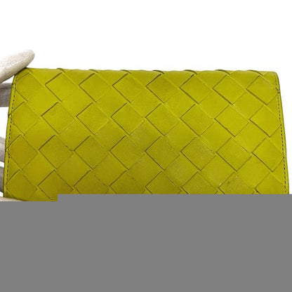 Bottega Veneta Bifold Long Wallet Yellow Cassette 676593 Wallet