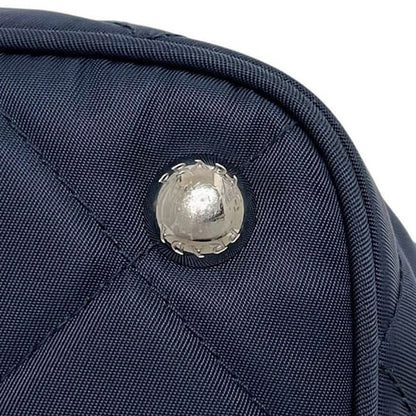 Prada 2 Way Bag Navy Tessuto 1bg740 Excellent Condition Tote Bag