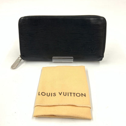 Louis Vuitton Epi Zippy Wallet Long Wallet M61857 Black
