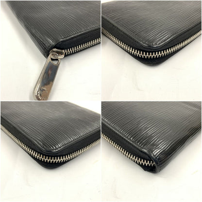 Louis Vuitton Epi Zippy Wallet Long Wallet M61857 Black