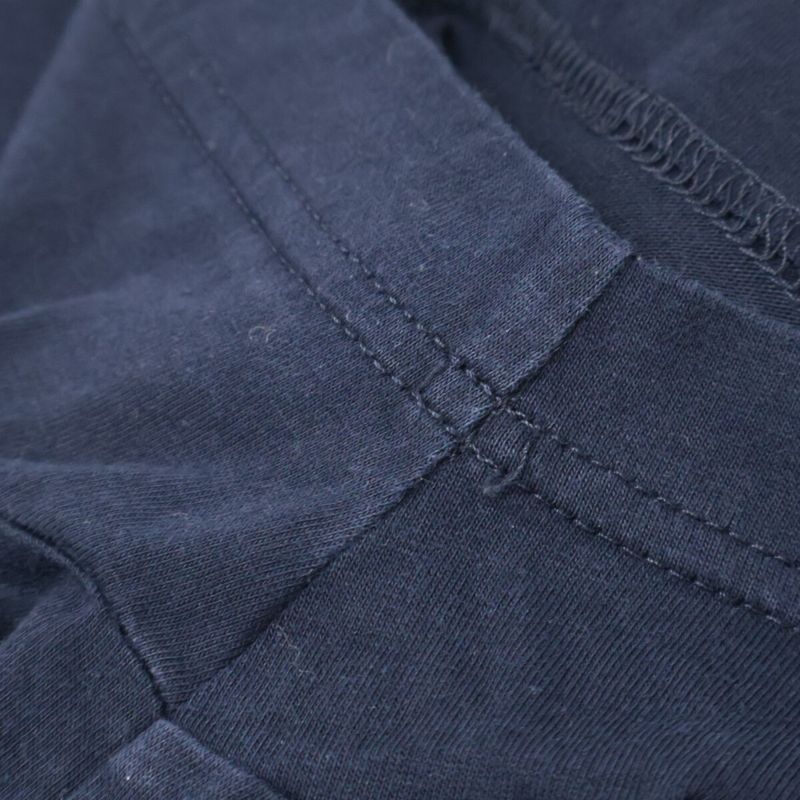 Prada Umj492 Navy Triangle Logo Crew Neck T-shirt M