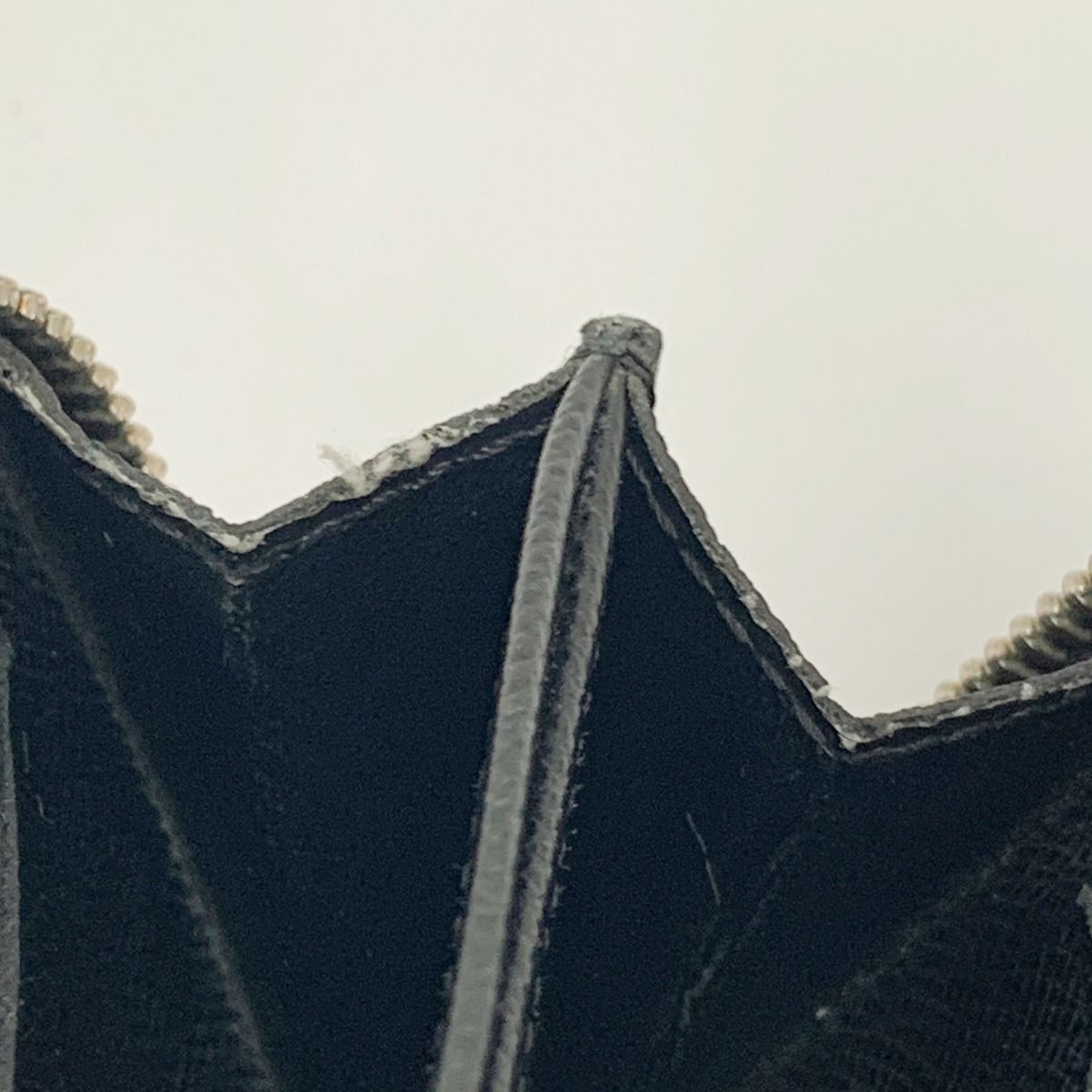 Louis Vuitton Mie Graphite Zippy Coin Purse Coin Case N63076 Black