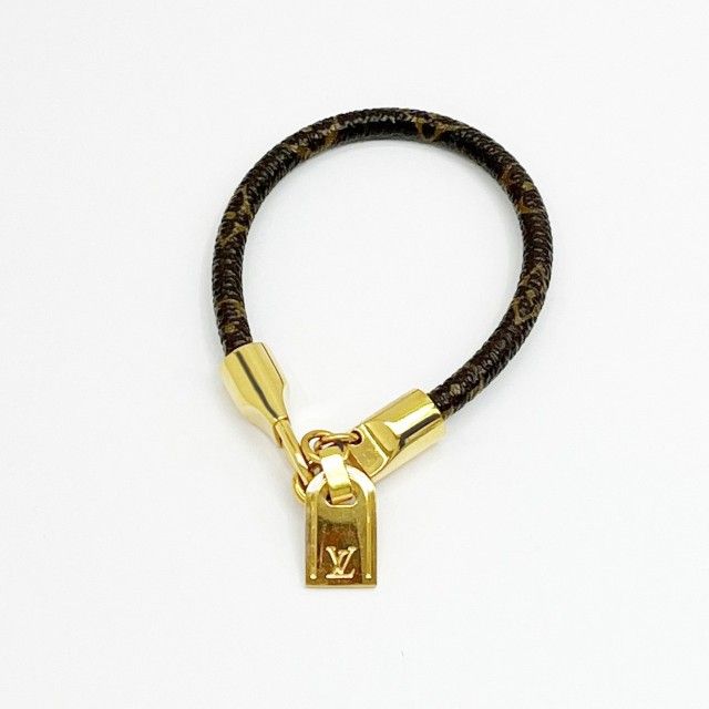 Louis Vuitton Monogram Bra Scuff Bracelet Ca0142 Brown