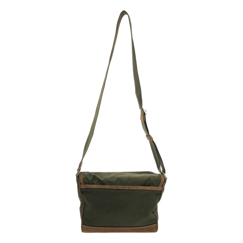 Prada - 2025ss - Re-nylon Nylon Suede Medium Shoulder Bag - Khaki Brown - Men's