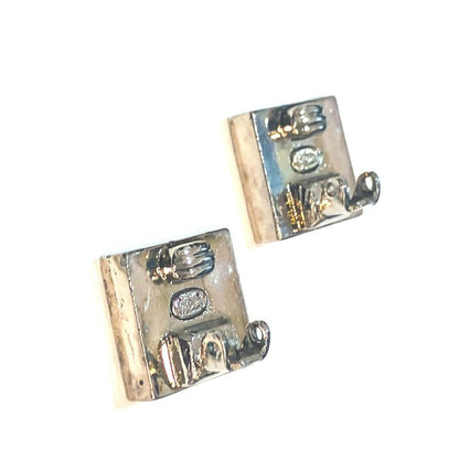 Chanel Coco Mark Square Earrings : Y3164