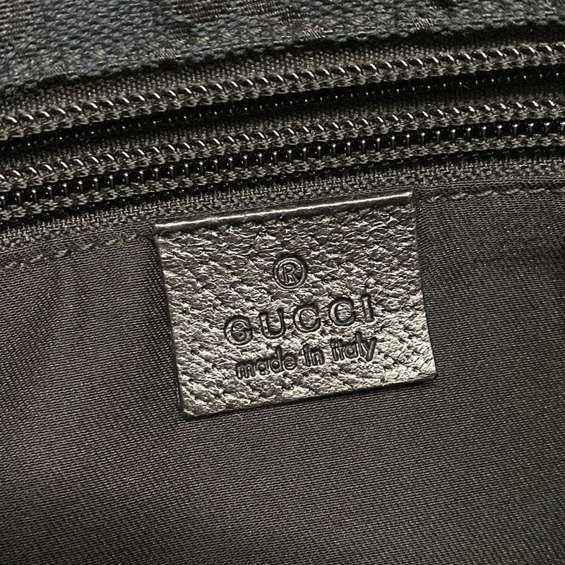 Gucci Shoulder Bag GG Pattern Sherry (web) 146309 Black Green And Red Leather