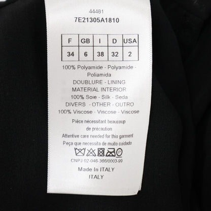 Christian DIOR Black 7e21305a1810 Dotted Skirt 38