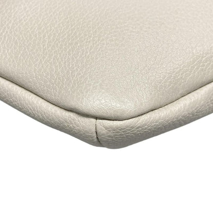 Gucci Waist Pouch Print Small Belt Bag 527792 White Leather