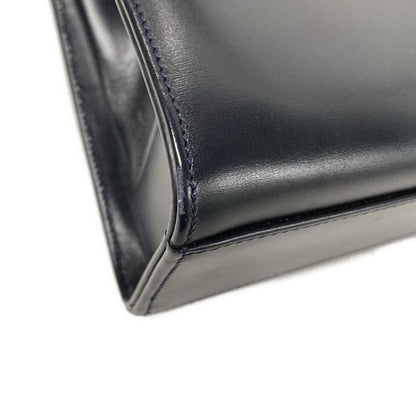 Cartier Handbag Sapphire Line Black Leather