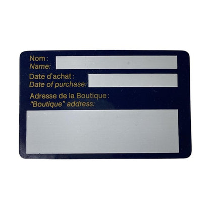 Cartier Handbag Sapphire Line Black Leather