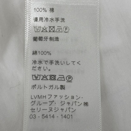 Celine X237370e White Logo Print T-shirt XS