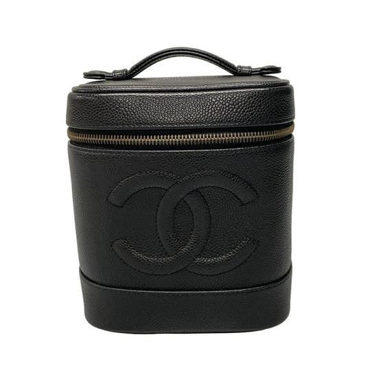 Chanel Vanity Bag - A01998 Black Gold Hardware
