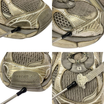 Balenciaga - 3XL Used Low Cut Sneakers - 28.5 - Gray - Men's