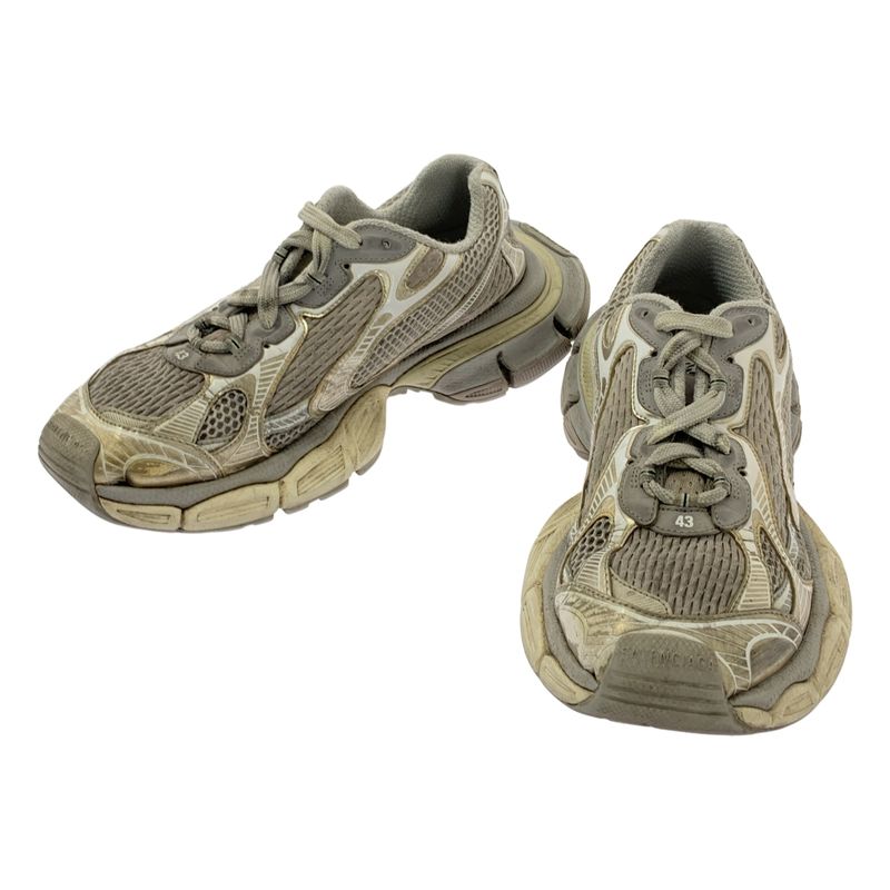 Balenciaga - 3XL Used Low Cut Sneakers - 28.5 - Gray - Men's