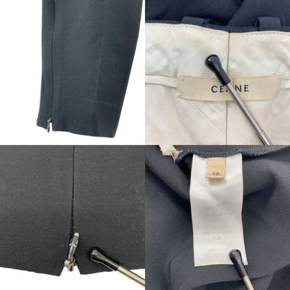 Celine - By Phoebe Philo Phoebe Zip Tapered Pants - 38 - Black - Women's