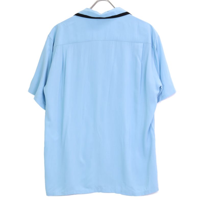 Celine 2c516852c Blue Bowling Shirt 37