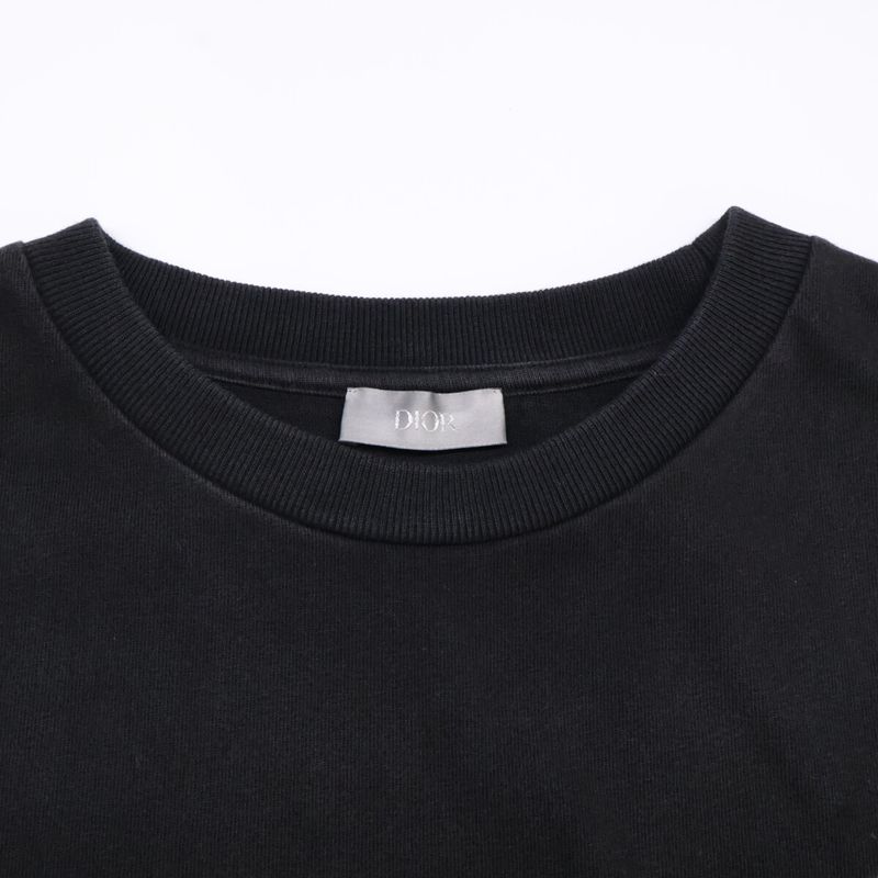 DIOR Black 1947 Handtrue T-shirt L