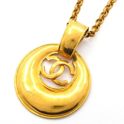 Chanel Necklace Coco Mark Gold