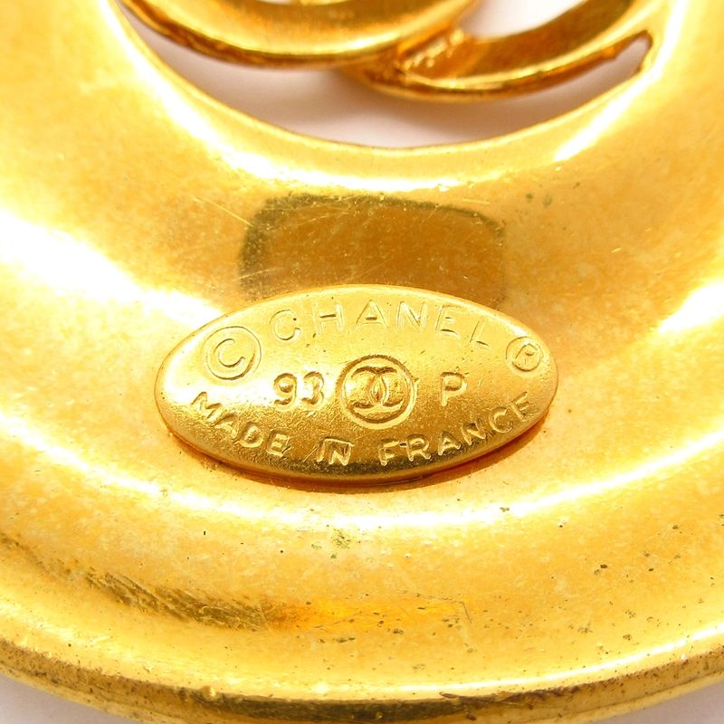 Chanel Necklace Coco Mark Gold