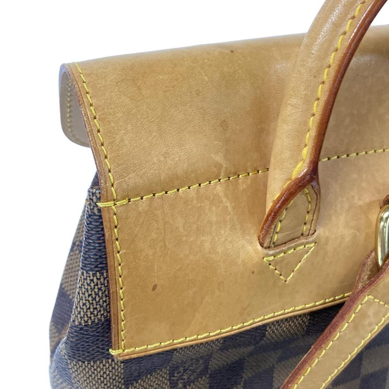 Louis Vuitton Backpack Sac Damier Harlequin N99038 Ebène