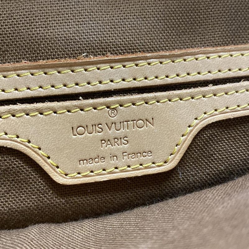 Louis Vuitton Backpack Sac Damier Harlequin N99038 Ebène