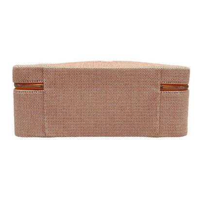 Hermes Vanity Bag Vanity Case Cabasin Orange And Raspberry Silver Hardware