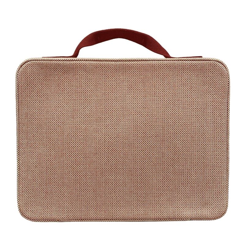 Hermes Vanity Bag Vanity Case Cabasin Orange And Raspberry Silver Hardware