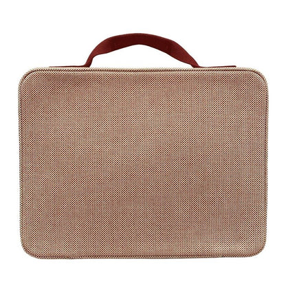 Hermes Vanity Bag Vanity Case Cabasin Orange And Raspberry Silver Hardware