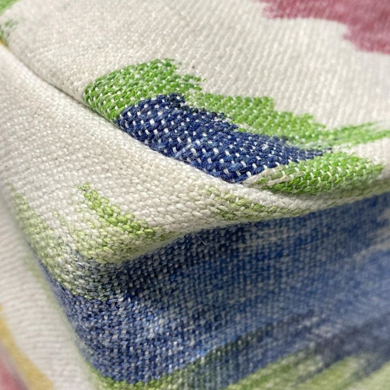 Loewe Tote Bag Pauraz Ibiza Ivory X Brown X Multi Beaded Leather