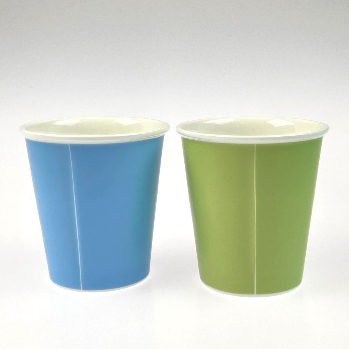 Tiffany & Co Tiffany Bone China Coffee Cup Set of 2 with Paper Bag and Box