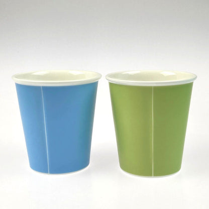 Tiffany & Co Tiffany Bone China Coffee Cup Set of 2 with Paper Bag and Box